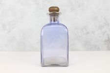 Solid Glass Decanter with Wooden Stopper - Elegant Tabletop Gift Idea picture