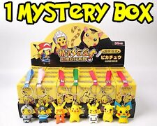 1 Mystery Figurine Pikachu Silicone Keychain Blind Box Toys, Bag Pendant picture
