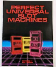 Perfect Universal Slot Machines 1982 Sales Brochure Booklet Japan Rare picture