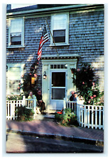 1971 Entrance To The Dagget House In Edgartown MA With Beach and Pier picture