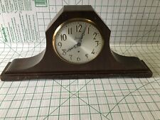 Antique Vintage Sessions Electric Model M Spin Start Clock Working Keeps Time picture