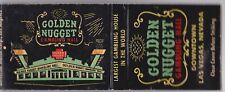 Vintage Golden Nugget Matchbook Las Vegas Nevada (Unstruck) Universal Matches picture