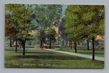Postcard Broadway Park Bay City Michigan *A2861 picture