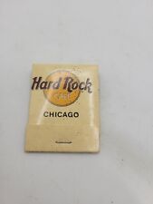 Hard Rock Cafe Chicago Illinois Vintage Matchbook  Complete Unstruck picture