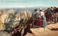 The Fissures YOSEMITE VALLEY, CA Edwardian Group c1910s Vintage Postcard picture