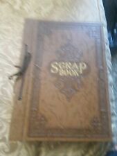 Scrapbook Vintage 1950s Paper Pages, Unused, Aged Brown picture