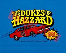 1981 DONRUSS THE DUKES OF HAZZARD TV Show General Lee Card Wrapper 8x10 Photo picture
