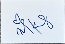 Mindy Kaling Signed In Person 4x6 Index Card In Top Loader - Authentic picture