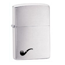 Zippo Pipe Lighter Windproof Brushed Chrome (200PL) picture
