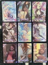 Goddess Story Doujin Anime Waifu  Dream Girl UR 18 Cards Complete Set picture