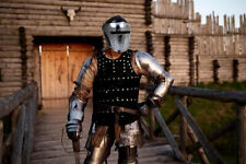 Barbuta Visored Medieval Knight Armor Warrior Accessories Templar Crusader Steel picture