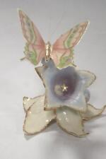 Very Pretty Lenox Jeweled Butterfly Porcelain Figurine SUMMER RESPITE picture