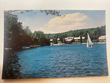 Laconia NH- New Hampshire, Christmas Island Resort , Vintage Postcard picture