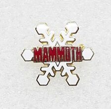 Mammoth Mountain California Ski Resort Souvenir Lapel Pin - Snowflake picture