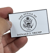 The Office of Donald J. Trump Presidential Challenge Coin with 45 MAGA President picture
