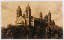 Vintage Speyer Germany Speyer Cathedral View of Exterior RPPC picture