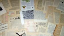 Huge Lot Vintage Ephemera 100 Pages from Over 100 Different Books Junk Journal picture