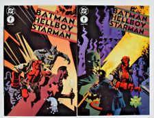 BATMAN HELLBOY STARMAN (1999) 2 ISSUE COMPLETE SET #1&2 DC DARK HORSE COMICS picture