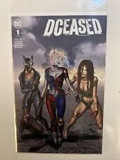 DCEASED 1 Harley Quinn Catwoman Greg Horn Variant Comic Book DC Comics NM/ VF picture