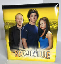 Smallville Inkworks Binder & Card Lot EXC Mixed Seasons Base Set S1,3 Promos Etc picture