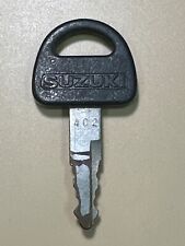Vintage Antique SUZUKI Motorcycle Key #402 picture