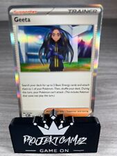 Geeta 188/197 Holo Trainer Scarlet Violet Obsidian Flames Pokemon TCG picture