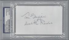 TOM GRIFFIN SIGNED INDEX CARD PSA DNA  83273889 DOOLITTLE RAIDERS (D) picture