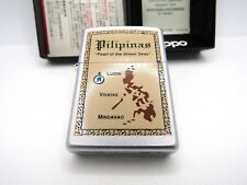 Philippines Pilipinas Old Map Zippo 2007 MIB Rare picture