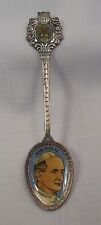 Vintage REU - W.Germany - Silver Plated/Enamel Pope Paul VI Collectable Spoon #1 picture