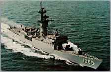 USS Jesse L Brown FF-1089 Navy Ship Postcard W323 picture