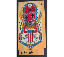 BALLY EVEL KNIEVEL Pinball Machine PLAYFIELD OVERLAY #7365 - NOS picture