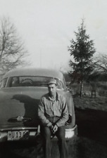 c.1930's Country Farm Bumper Sit Tag Car Man Fashion Vintage Photograph picture