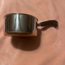 Vintage Pre-68 Revere Ware 1.5 Quart 1 1/2 Qt Sauce Pan Pot with Lid Copper Clad picture