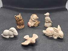 Vintage Wade Whimsies Red Rose Tea Ceramic Figurines Lot - Various Animals picture