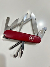 Victorinox Super Tinker Swiss Army Pocket Knife Red 91MM Red -  very clean picture