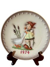 Vintage Hummel 1974 Collectible Plate Goebel - No chips or cracks picture