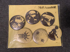 Official Nier Automata Metal Badge Pins Set (6 Piece Set)  picture