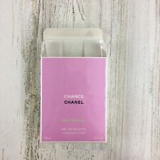 EMPTY BOX 3.4 oz 100 ml Chanel Chance Eau Fraiche Toilette EDT BOX ONLY picture