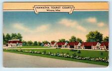 WINONA, MS Mississippi ~ Roadside HIAWATHA TOURIST COURT  County Postcard picture