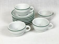 Rare Mid-Century Vintage Diner cups and saucers set , very good condition. picture