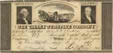 Valley Turnpike Co. - Stock Certificate - Early Turnpike Stocks picture