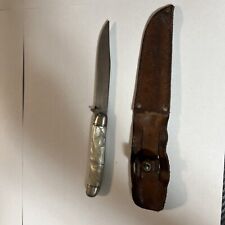 1 HAMMER BRAND USA FIXED BLADE KNIFE,VTG picture