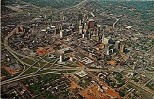 Atlanta, GA City of a Million Aerial View Postcard Chrome Unposted picture