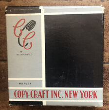 Vintage Copy-Craft polyethylene 5/16” wide carbon ribbon 6pack NOS picture