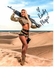 KINDLY MYERS Signed 8x10 SEXY MILITARY Photo w/ Hologram COA picture