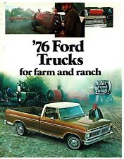 1976 Ford Rarm & Ranch F-100 F-150 Medium Duty Heavy Duty Trucks Sales Brochure picture