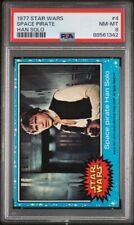 1977 Topps Star Wars Space Pirate #4 Han Solo PSA 8 NM/MT picture