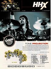 MIKE PORTNOY of DREAM THEATER - SABIAN CYMBALS - 2004 Print Advertisement picture
