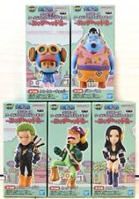 Complete One Piece World Collectable Figure set of 5 WCF Egg Head 2 Banpresro picture