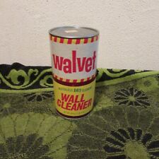 Rare. Full Can Vintage Walvet, Waterless Dry Cleaning Wall Cleaner. Multi Colors picture